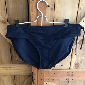 Navy blue Athleta swimsuit bottom